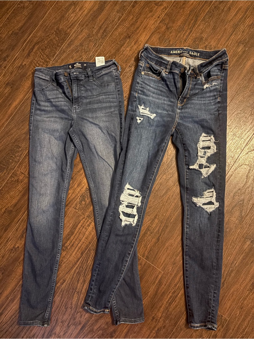 AmericanEagle/Hollister Hi waisted Jeggings